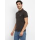 Collar Plain Half T-Shirt Dark Grey Collar Plain Half T-Shirt Dark Grey