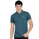 Collar Plain Half T-Shirt Deep Teal Collar Plain Half T-Shirt Deep Teal