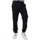Plain Six Pocket Cargo Black Plain Six Pocket Cargo Black