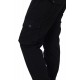Plain Six Pocket Cargo Black Plain Six Pocket Cargo Black