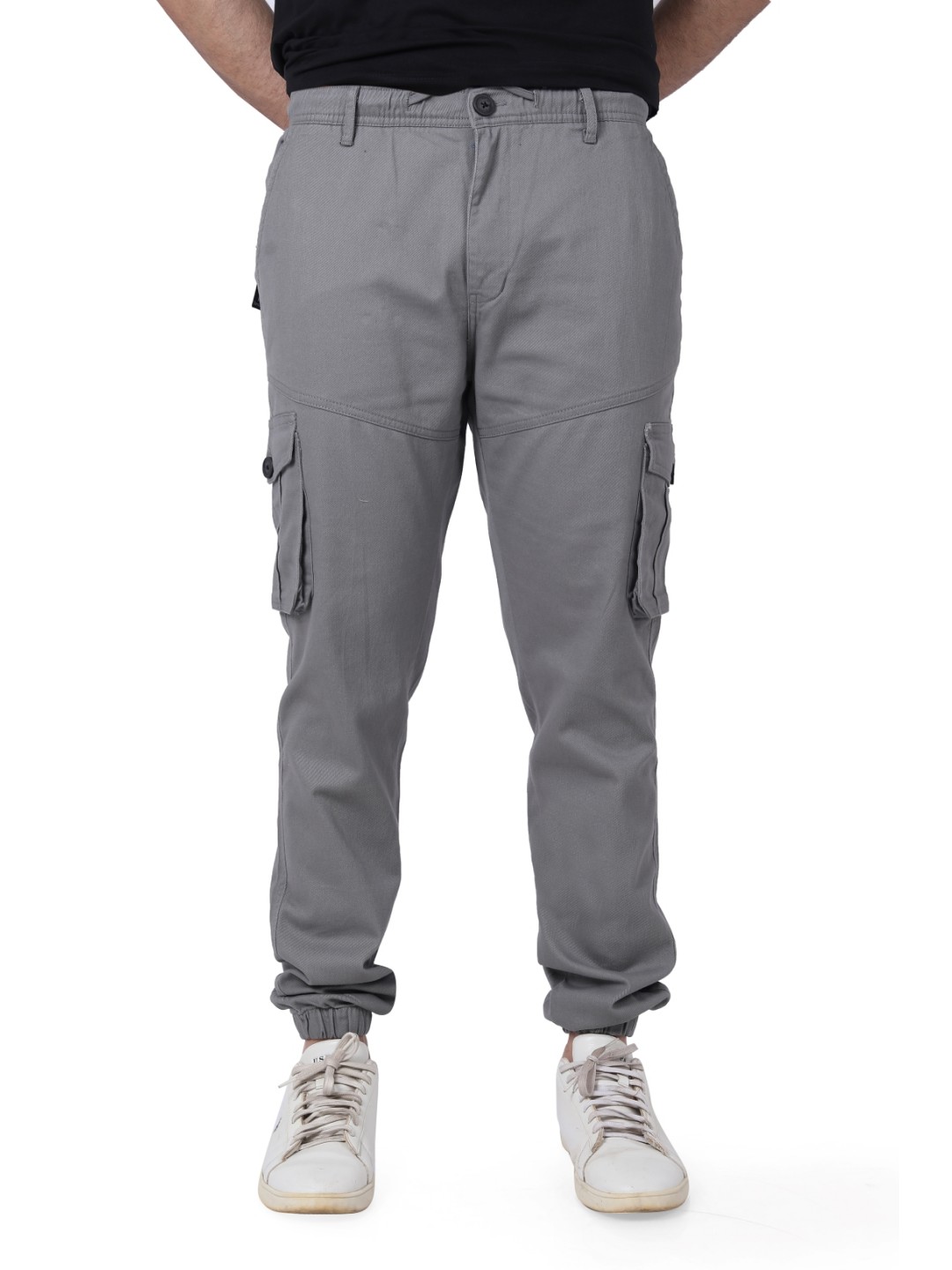 Plain Six Pocket Cargo Dark Grey Plain Six Pocket Cargo Dark Grey