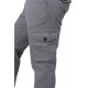 Plain Six Pocket Cargo Dark Grey Plain Six Pocket Cargo Dark Grey