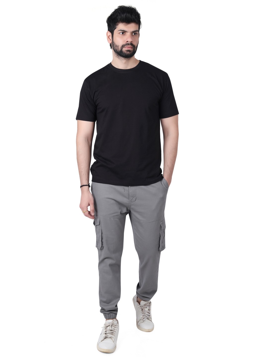 Plain Six Pocket Cargo Dark Grey Plain Six Pocket Cargo Dark Grey