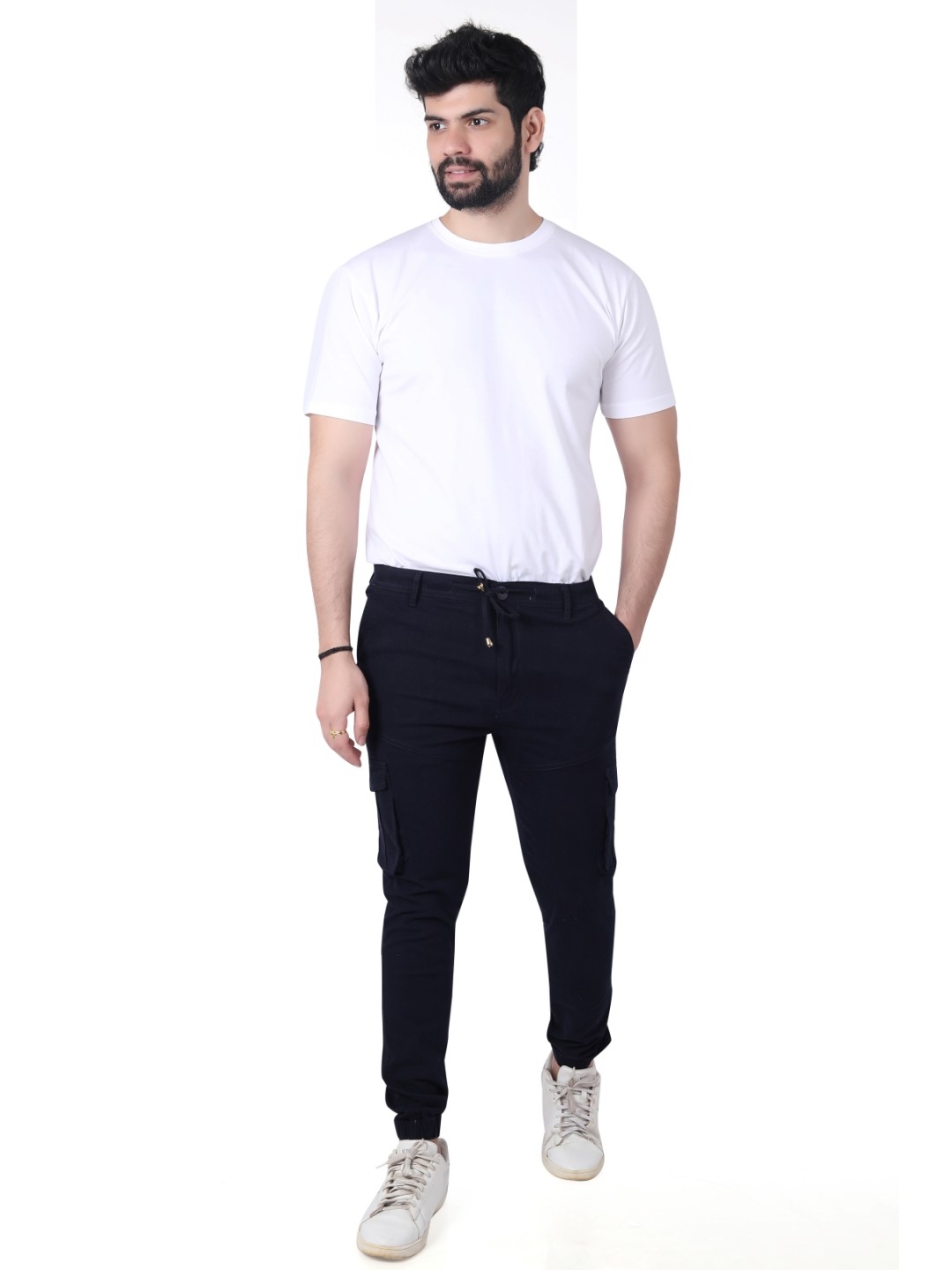 Plain Six Pocket Cargo Navy Blue Plain Six Pocket Cargo Navy Blue