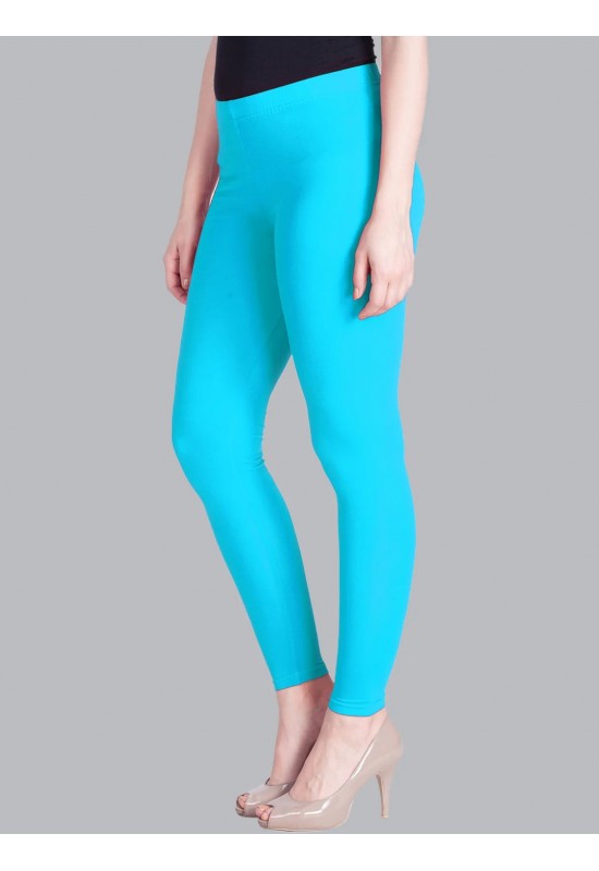 Powder Blue Ankle Length Leggings Powder Blue Ankle Length Leggings