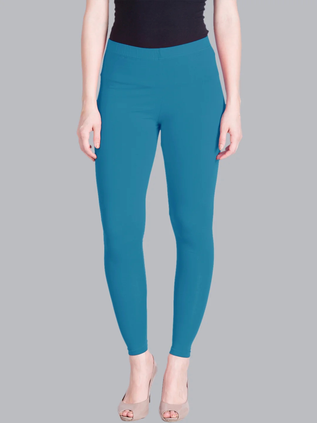 Tarkish Blue Ankle Length Leggings