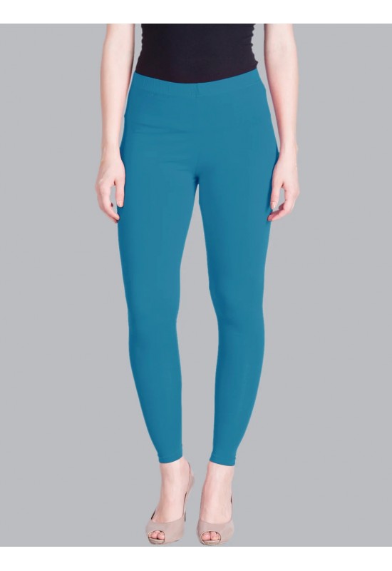 Tarkish Blue Ankle Length Leggings