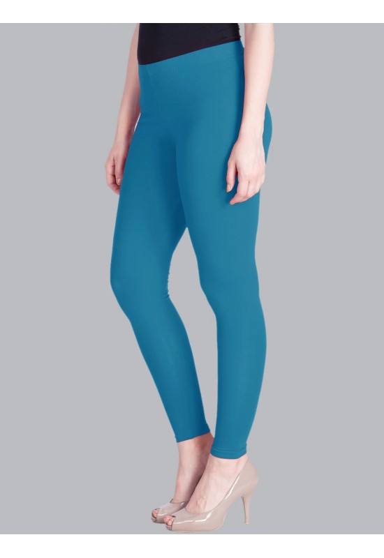 Tarkish Blue Ankle Length Leggings Tarkish Blue Ankle Length Leggings