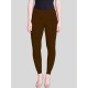Brown Ankle Length Leggings
