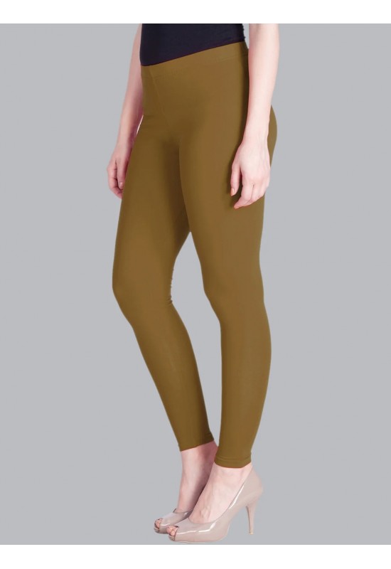 Peanut Brown Ankle Length Leggings Peanut Brown Ankle Length Leggings