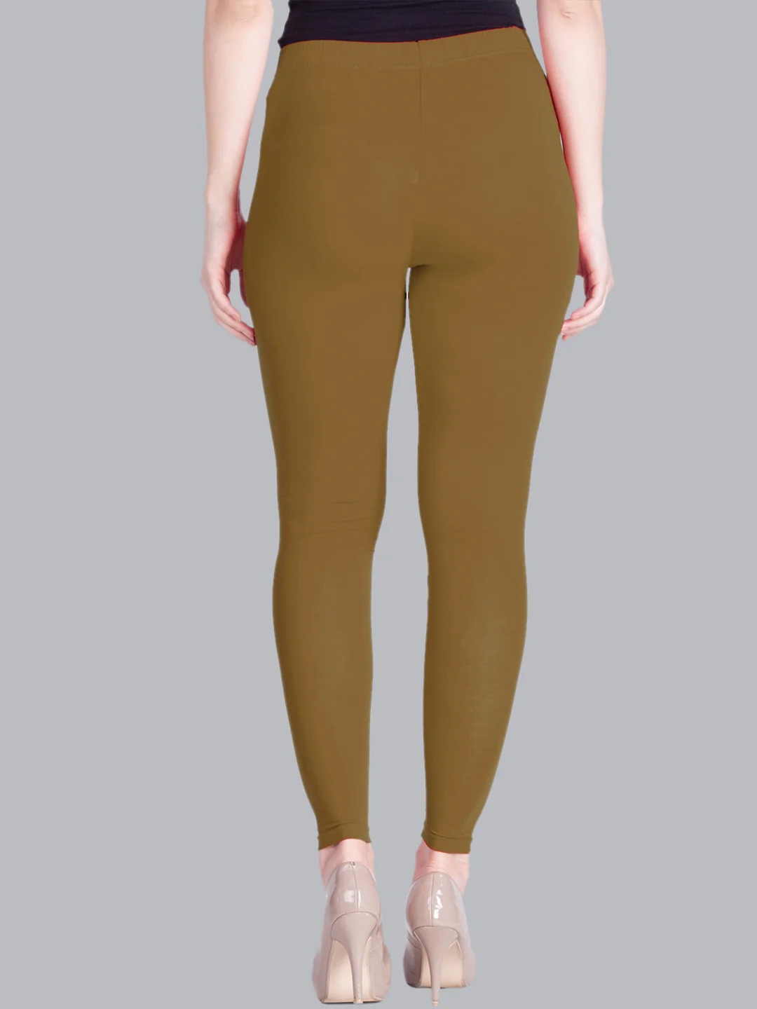 Peanut Brown Ankle Length Leggings Peanut Brown Ankle Length Leggings