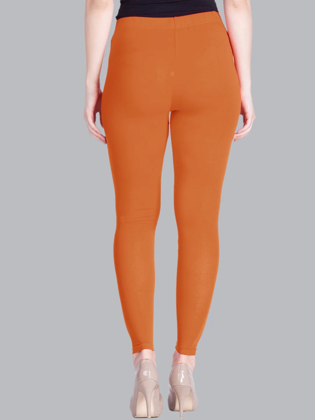 Sunbacked Coral Ankle Length Leggings Sunbacked Coral Ankle Length Leggings