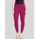 Queen Lyra Dark Pink Ankle Length Leggings Queen Lyra Dark Pink Ankle Length Leggings