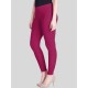 Queen Lyra Dark Pink Ankle Length Leggings Queen Lyra Dark Pink Ankle Length Leggings