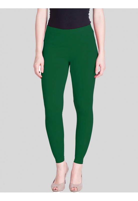 Rama Green Ankle Length Leggings
