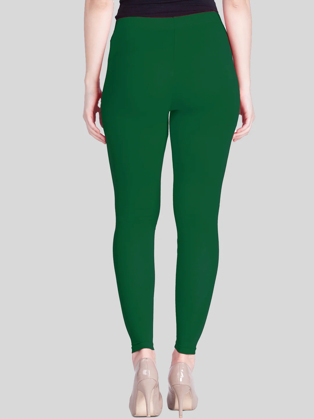Rama Green Ankle Length Leggings Rama Green Ankle Length Leggings