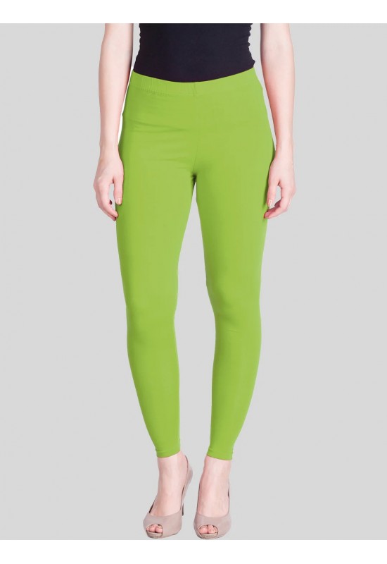 Parrot Green Ankle Length Leggings