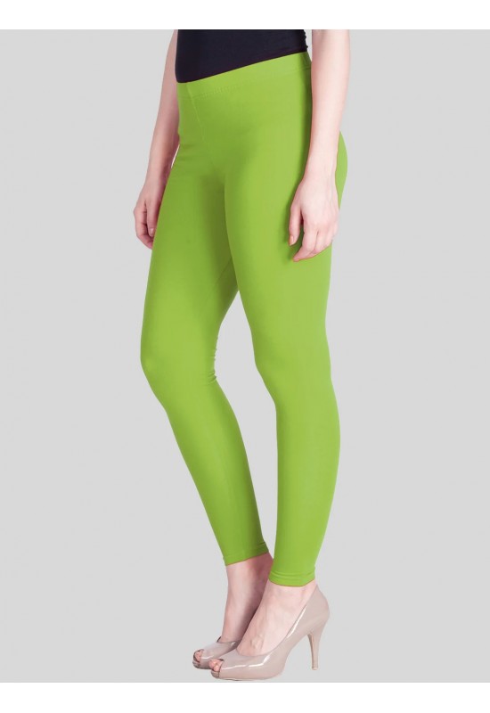 Parrot Green Ankle Length Leggings Parrot Green Ankle Length Leggings
