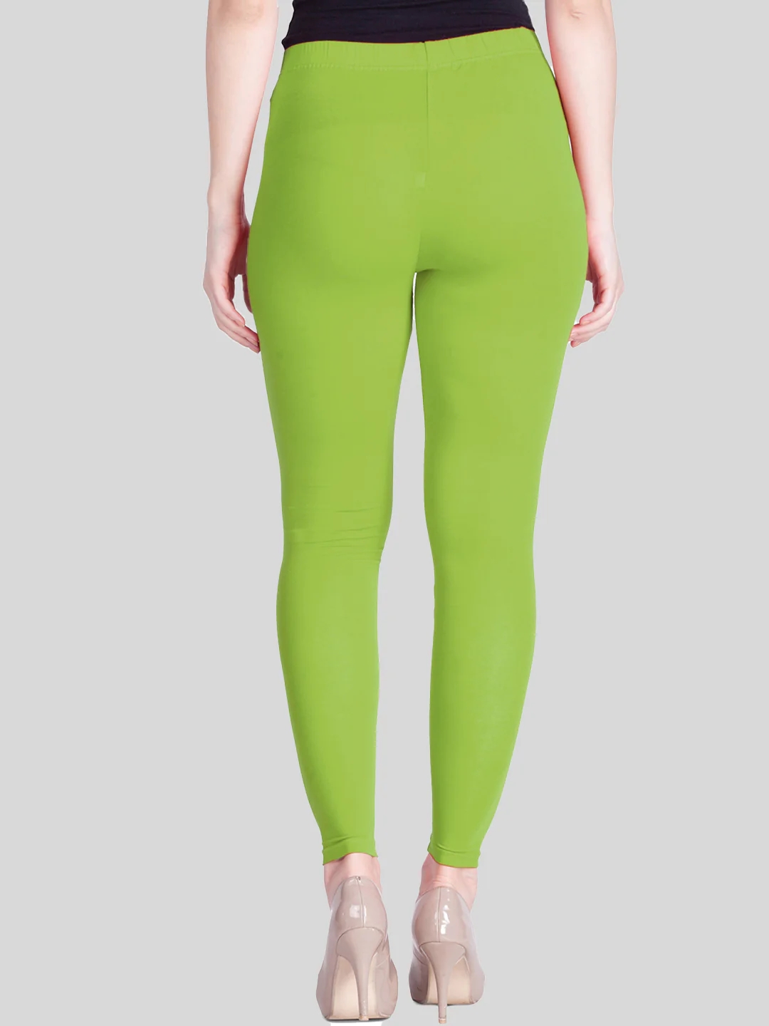 Parrot Green Ankle Length Leggings