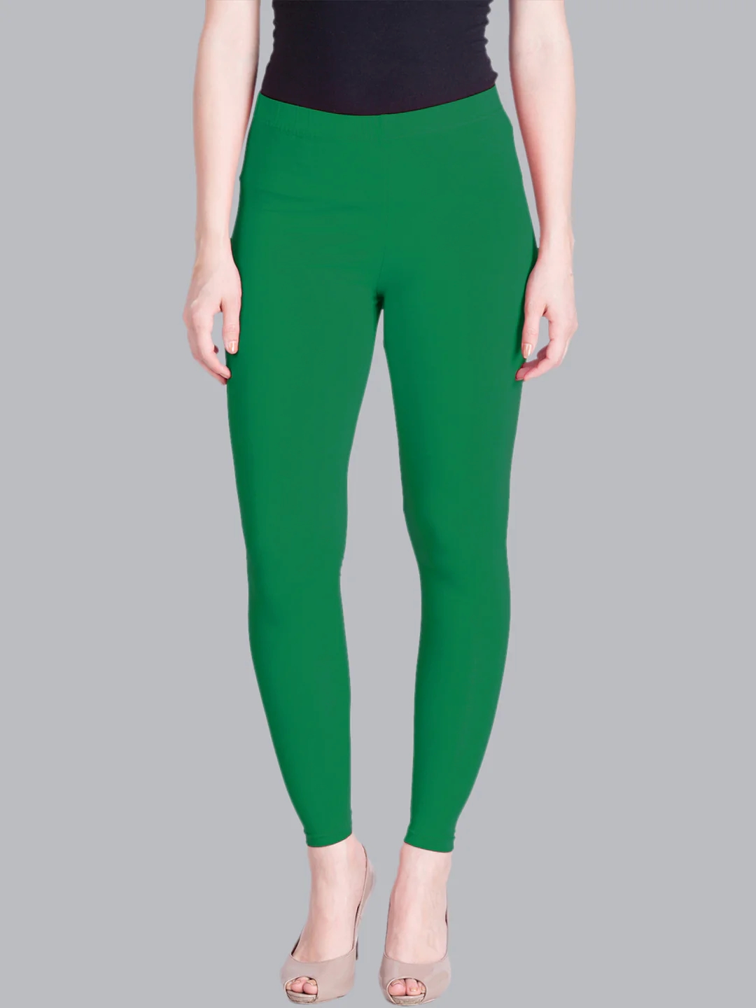 Pear Green Ankle Length Leggings Pear Green Ankle Length Leggings