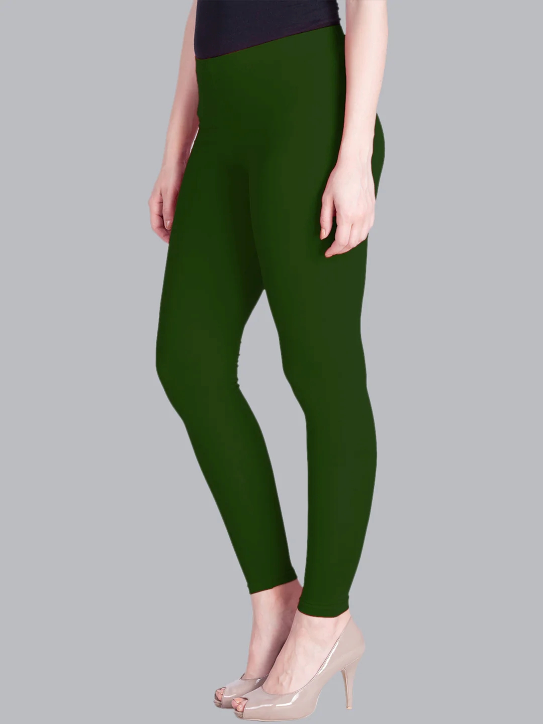 Spring Green Ankle Length Leggings Spring Green Ankle Length Leggings