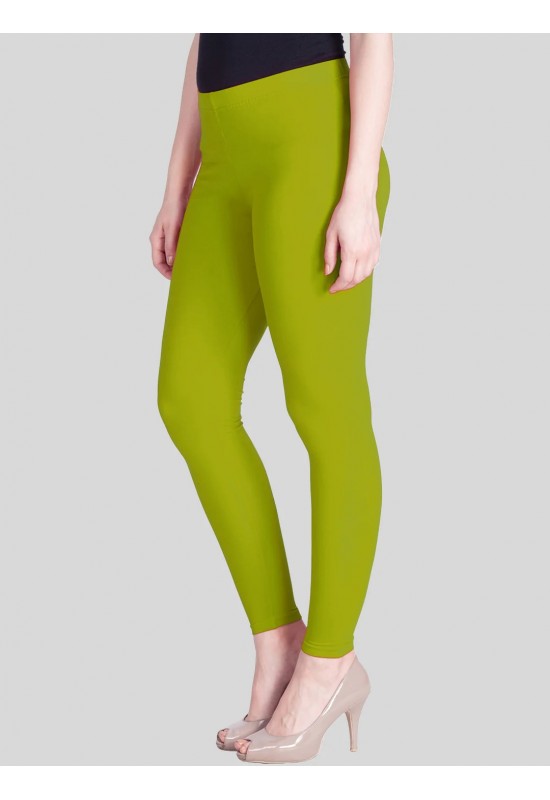 Yellow Green Ankle Length Leggings Yellow Green Ankle Length Leggings