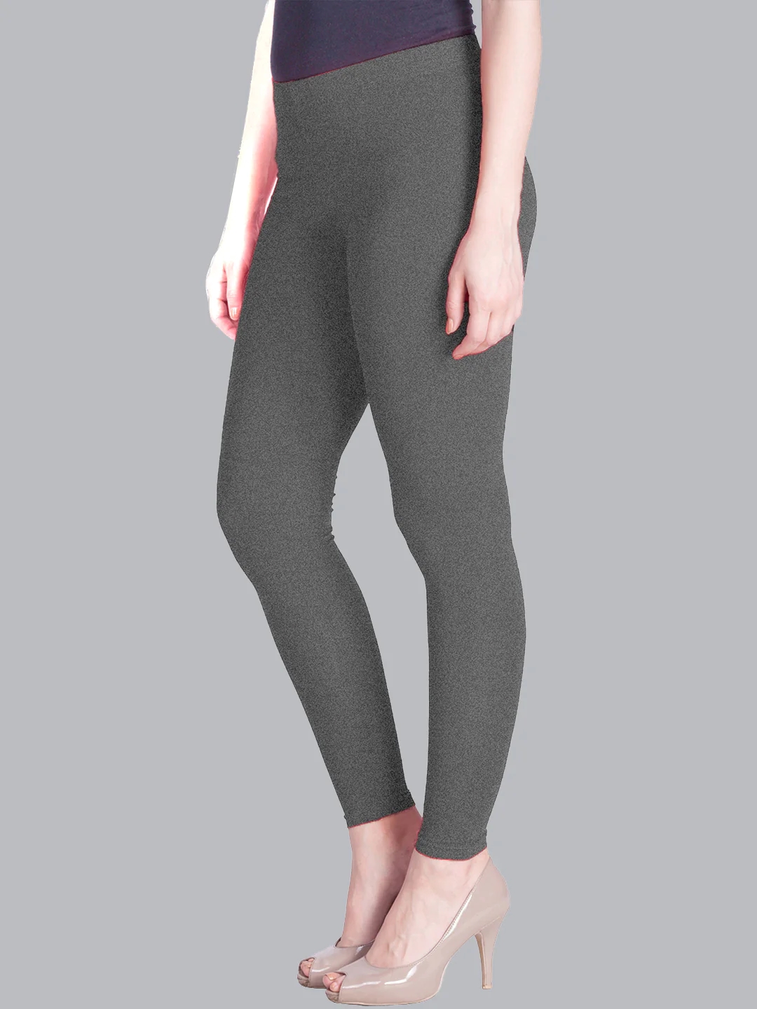 Ash Grey Ankle Length Leggings Ash Grey Ankle Length Leggings