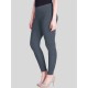 Steel Grey Ankle Length Leggings