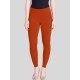 Orange Rust Ankle Length Leggings Orange Rust Ankle Length Leggings