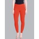 Orange Squash Ankle Length Leggings