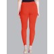 Orange Squash Ankle Length Leggings