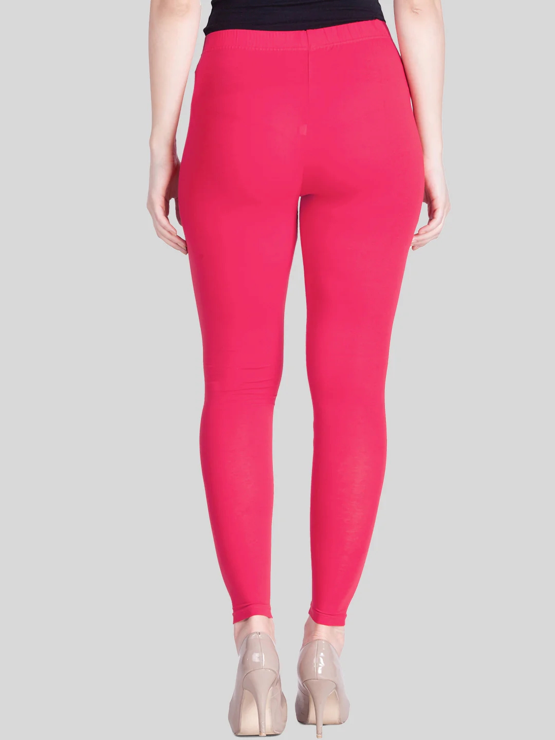 Blossom Pink Ankle Length Leggings Blossom Pink Ankle Length Leggings