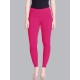 Rose Pink Ankle Length Leggings Rose Pink Ankle Length Leggings