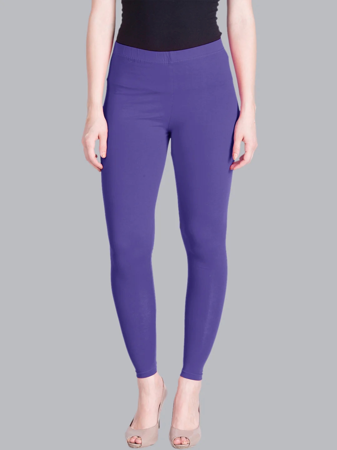 Orchid Purple Ankle Length Leggings Orchid Purple Ankle Length Leggings
