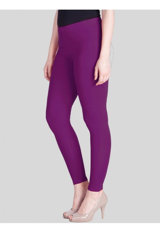 Pure Purple Ankle Length Leggings Pure Purple Ankle Length Leggings