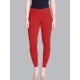 Tomato Red Ankle Length Leggings Tomato Red Ankle Length Leggings
