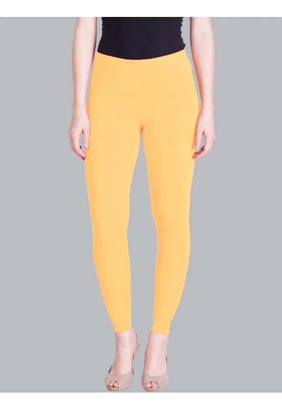 Yellow Pastel Ankle Length Leggings