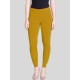 Yellow Rich Gold Ankle Length Leggings