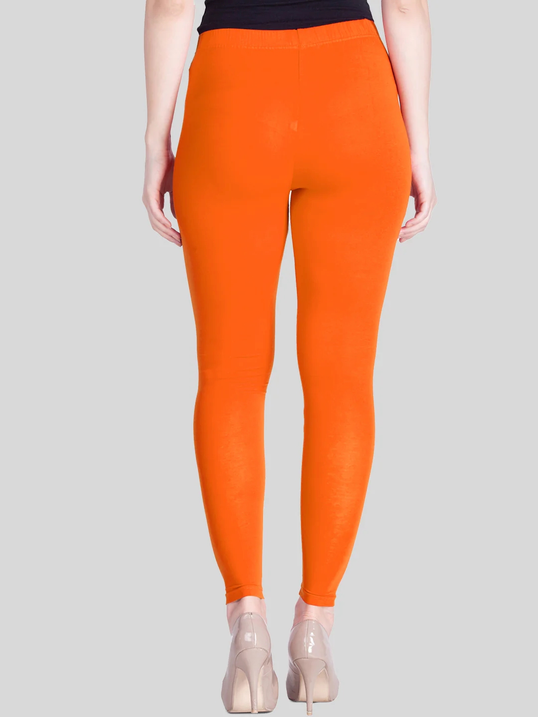 Saffron Yellow Ankle Length Leggings