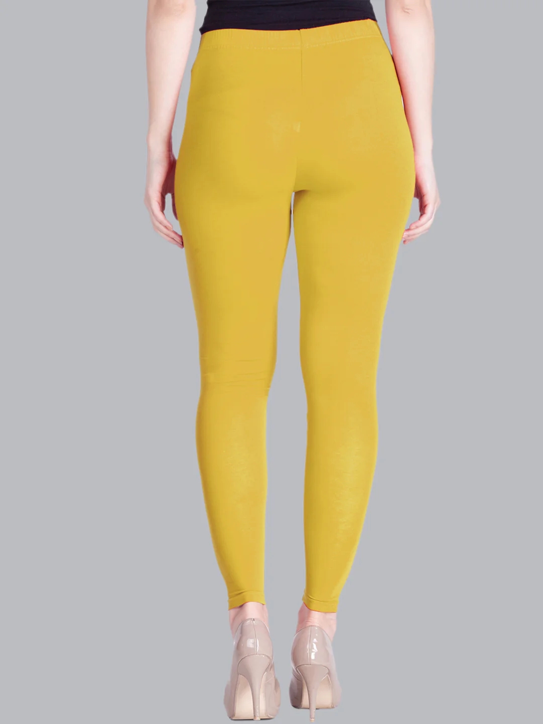 Sunflower Yellow Ankle Length Leggings Sunflower Yellow Ankle Length Leggings