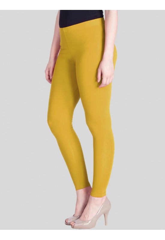 Yellow True Gold Ankle Length Leggings Yellow True Gold Ankle Length Leggings