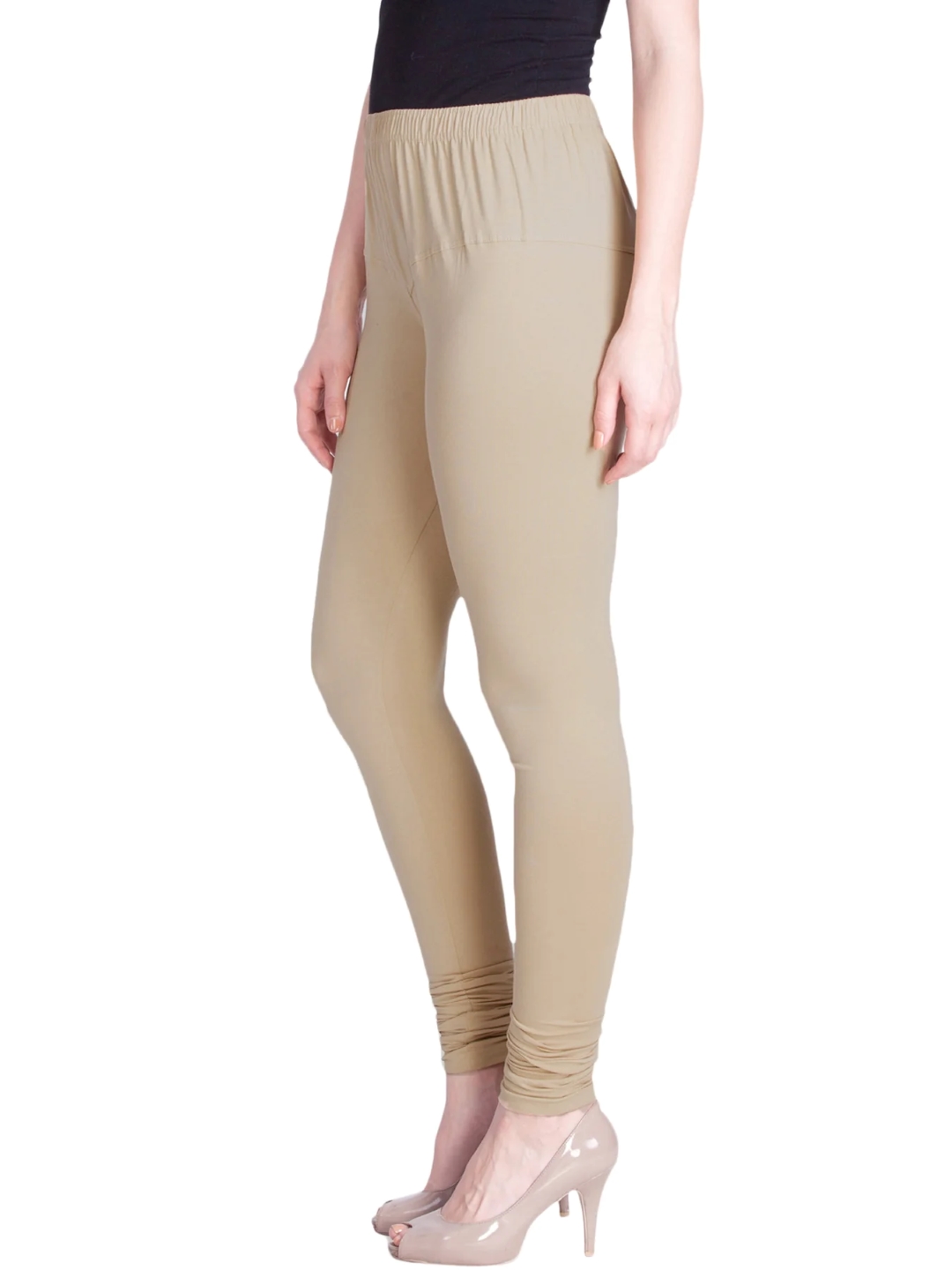 Beige Churidar Leggings Beige Churidar Leggings